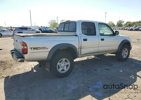 2004 Toyota Tacoma Double Cab from USA, damaged, VIN 5TEHN72N34Z442850